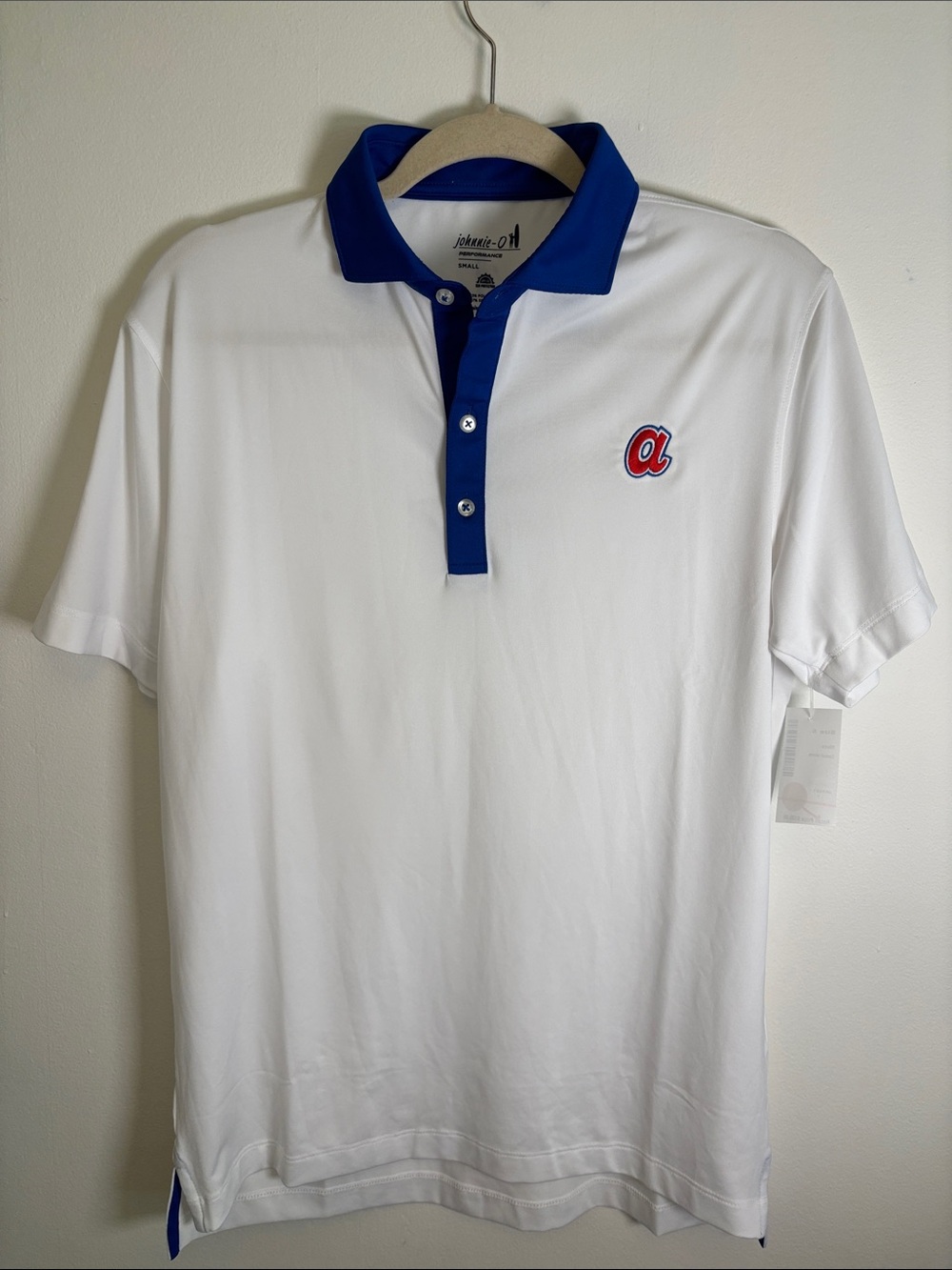 Johnnie-O Atlanta Braves Ramos Performance Jersey Polo – Cooperstown Logo